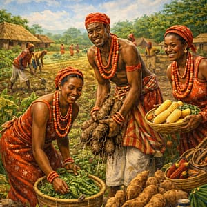 Edo Food, Farming and indigenous life