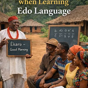 Common Mistakes when learning Edo Language