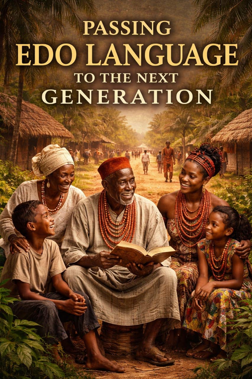 PASSING EDO LANGUAGE TO THE NEXT GENERATION